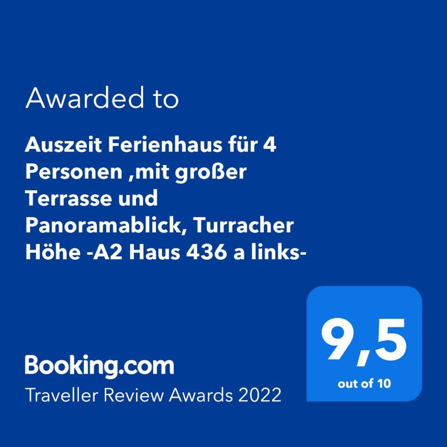 Auszeit Ferienhaus Fur 6 Personen ,Mit Grosser Terrasse Und Panoramablick, Turracher Hohe -A1 Haus 436 A Links- ภายนอก รูปภาพ
